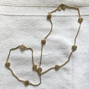 Kendra Scott Nemera Long Necklace In Gold